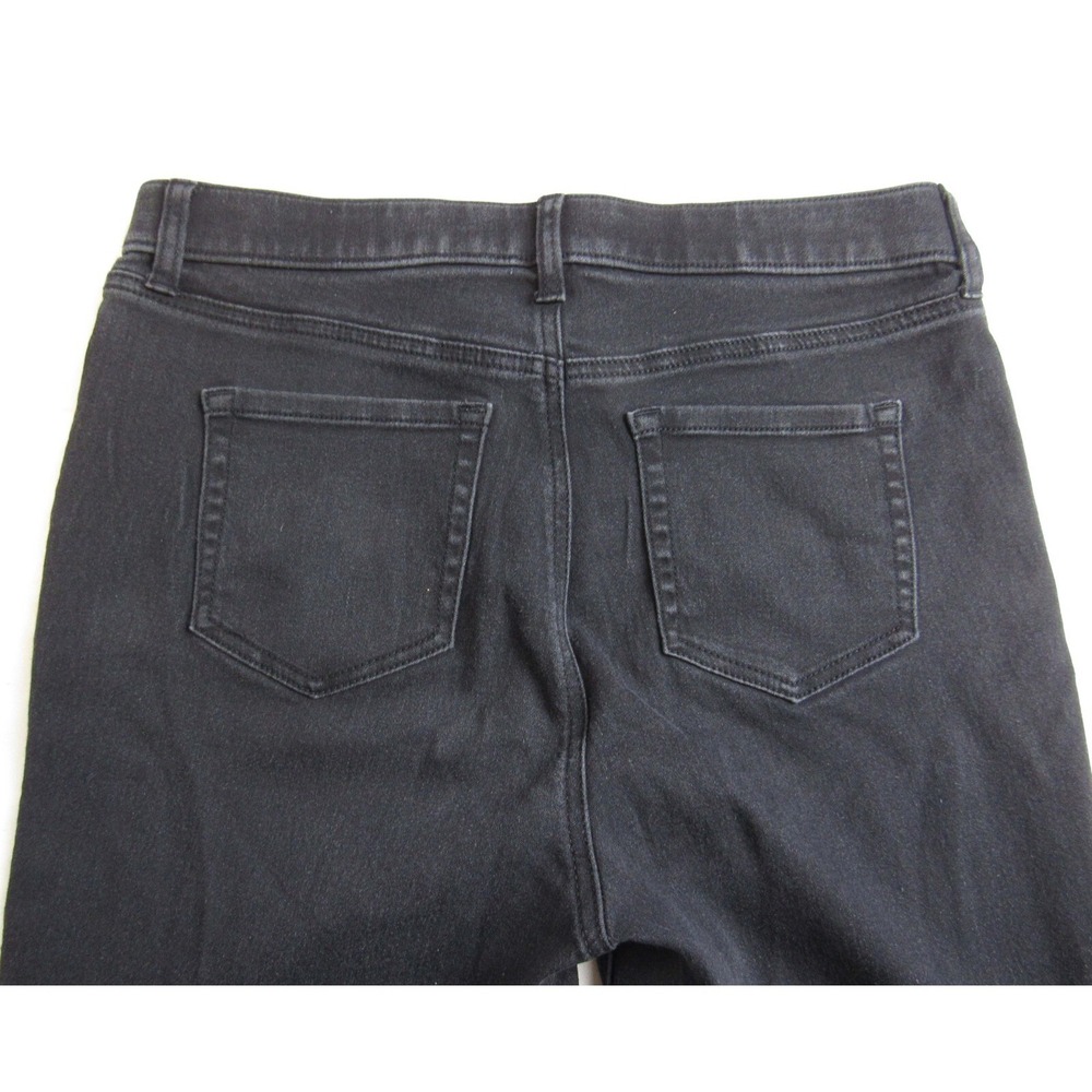 Isaac Mizrahi Jeans Skinny High Rise Black Women's Size M - Picture 4 of 6